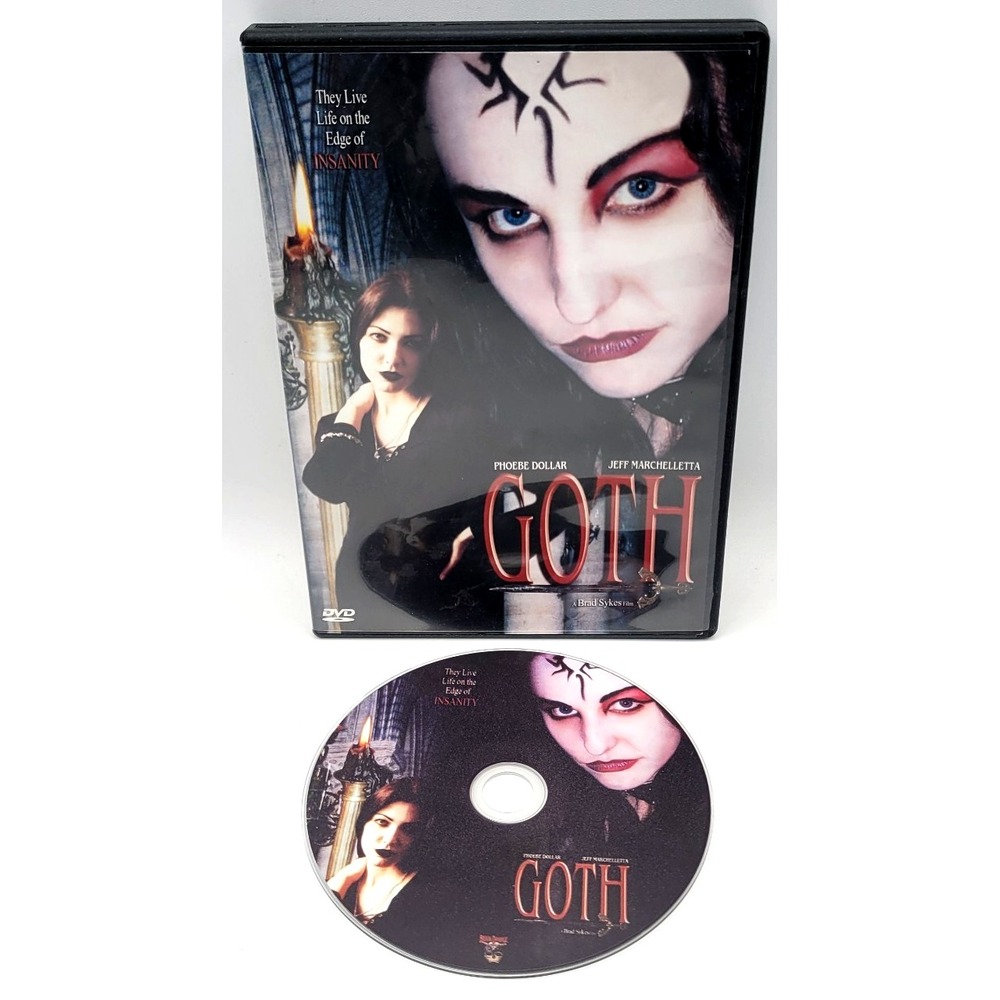Goth (DVD, 2003 Indie Horror Film) Phoebe Dollar, Laura Reilly, OOP RARE